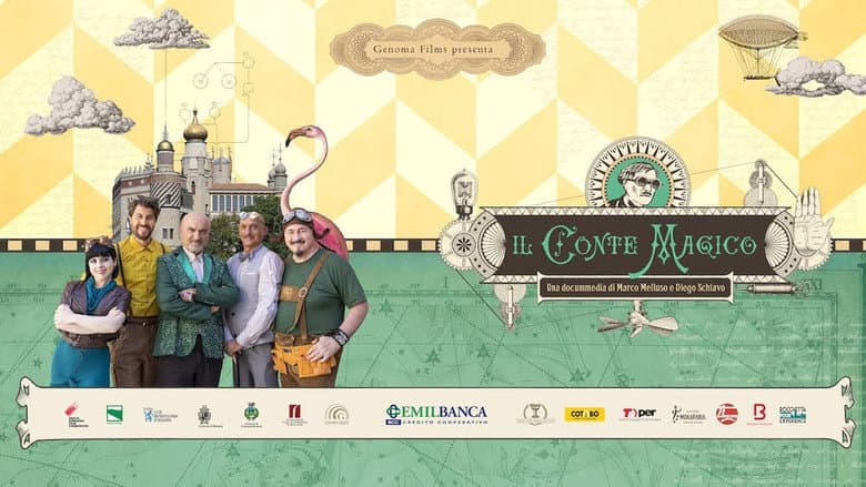Backdrop from Il conte magico
