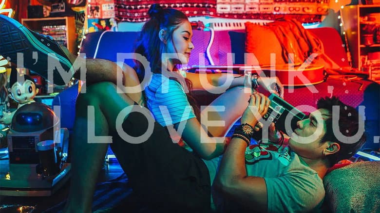 Backdrop from I'm Drunk, I Love You