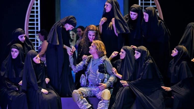 Backdrop from Wagner: Parsifal
