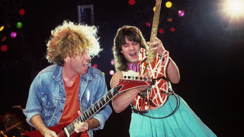 Backdrop from Van Halen -  Live Without a Net