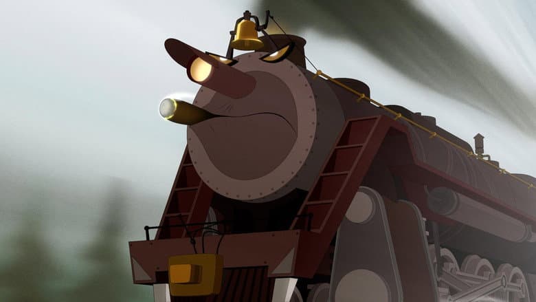 Backdrop from The Brave Locomotive
