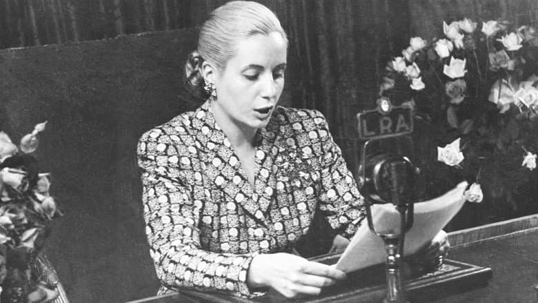 Backdrop from Eva Perón, icône et pasionaria