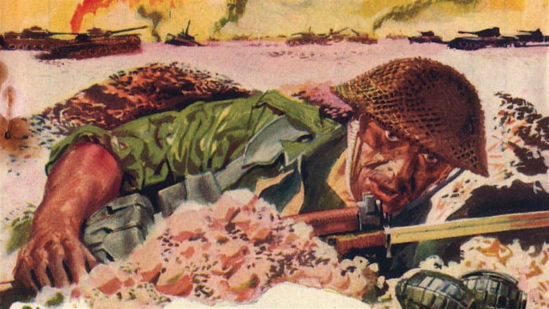 Backdrop from The Rats of Tobruk