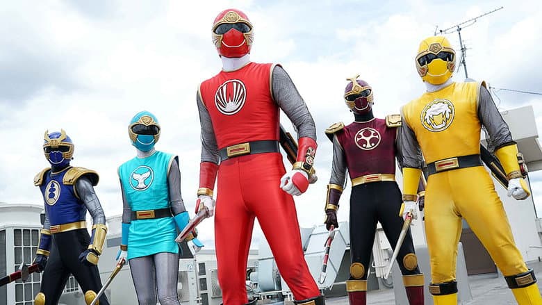 Backdrop from Ninpu Sentai Hurricaneger Degozaru! Shushuuto 20th Anniversary