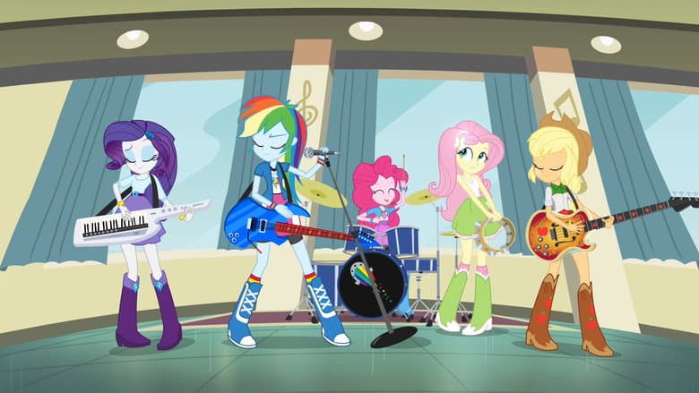 Кадр із фільму «My Little Pony: Еквестрійські дівчата — Райдужний рок»