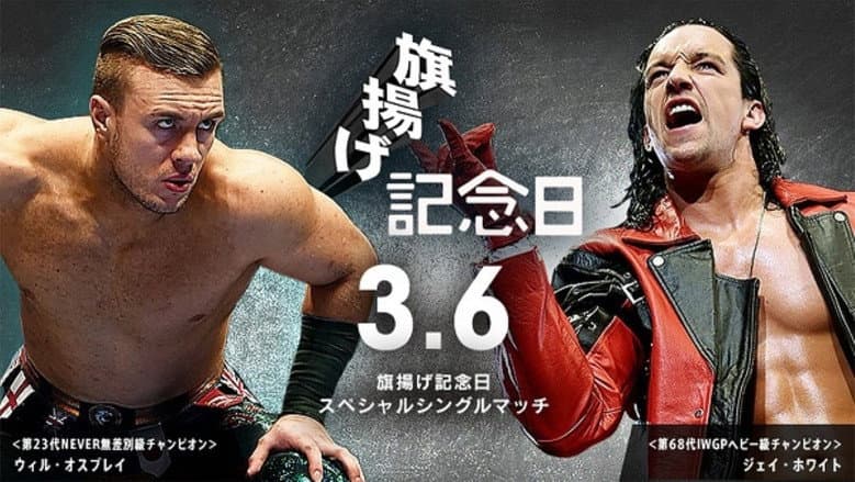 Backdrop from NJPW 47th Anniversary Show