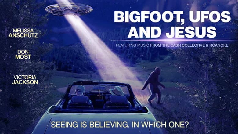 Backdrop from Bigfoot, UFOs and Jesus