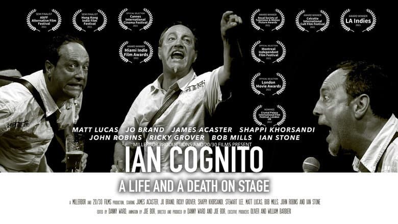 Backdrop from Ian Cognito: A Life and A Death On Stage