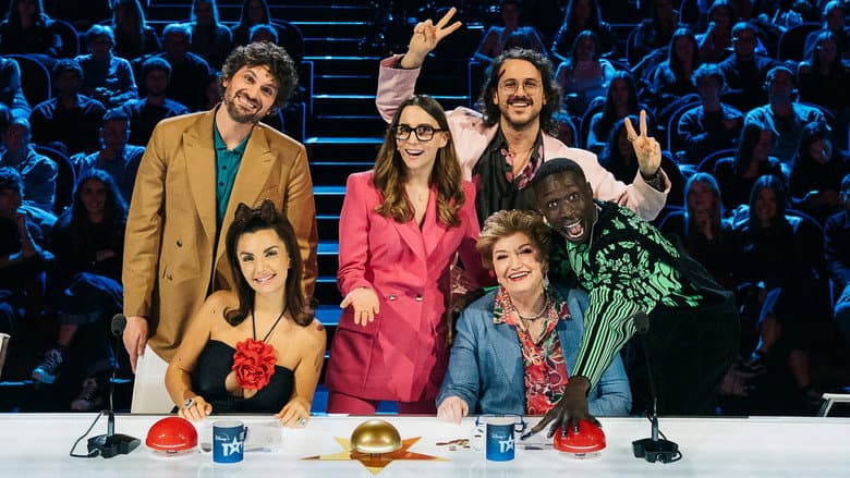 Backdrop from Italia's Got Talent