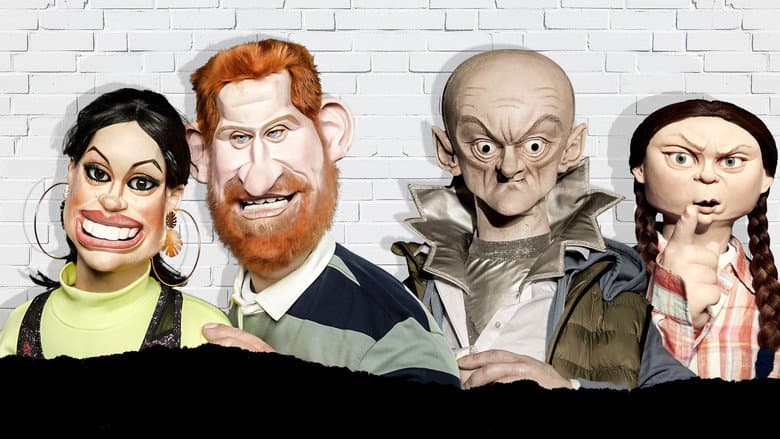 Backdrop from Spitting Image