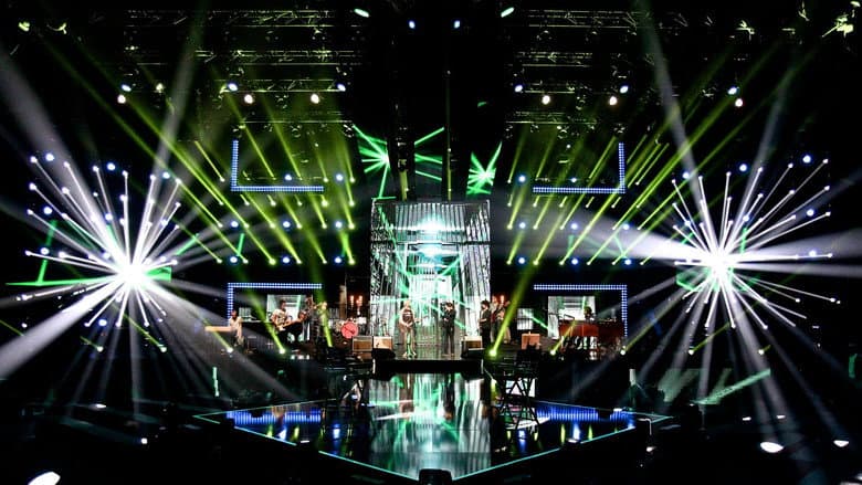 Backdrop from Johnny Hallyday la Soirée Evénement