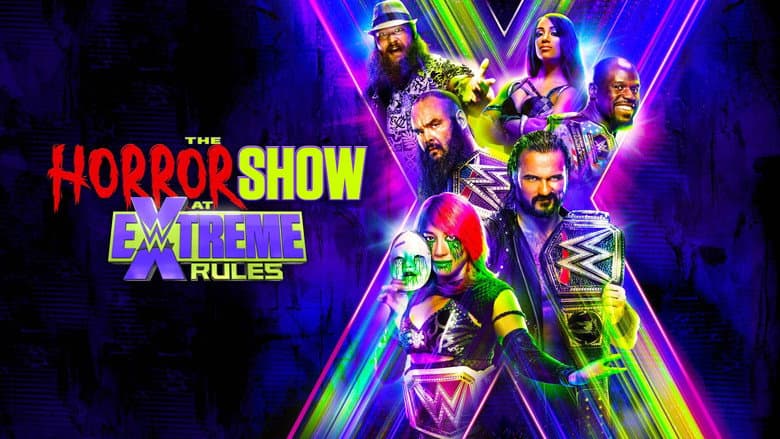 Backdrop from WWE The Horror Show at Extreme Rules 2020