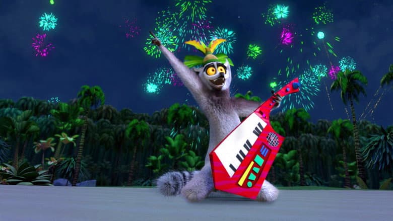 Backdrop from All Hail King Julien: Happy Birthday to You