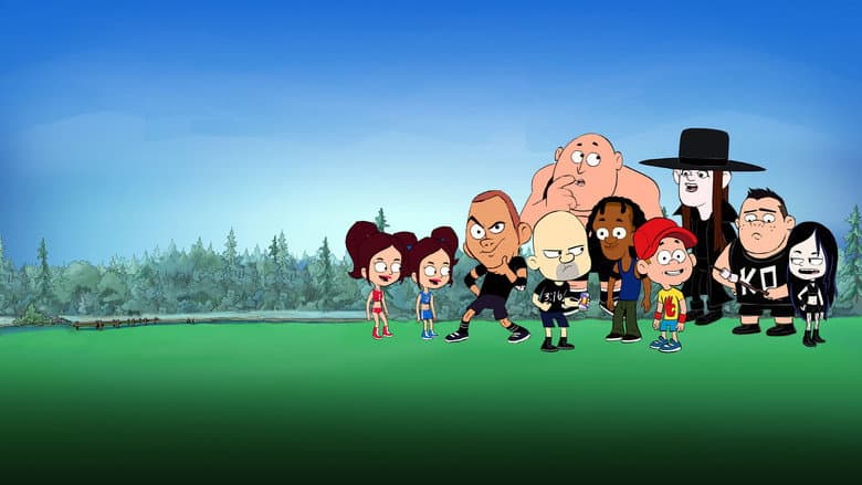 Backdrop from Camp WWE