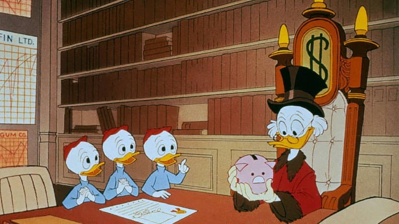 Backdrop from Scrooge McDuck and Money