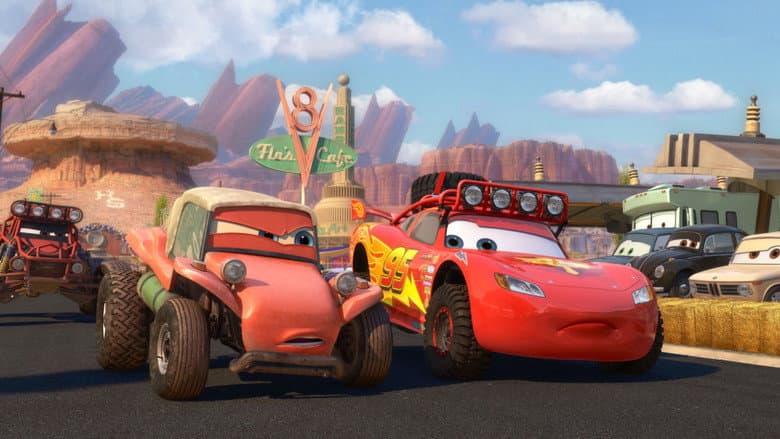 Backdrop from The Radiator Springs 500½
