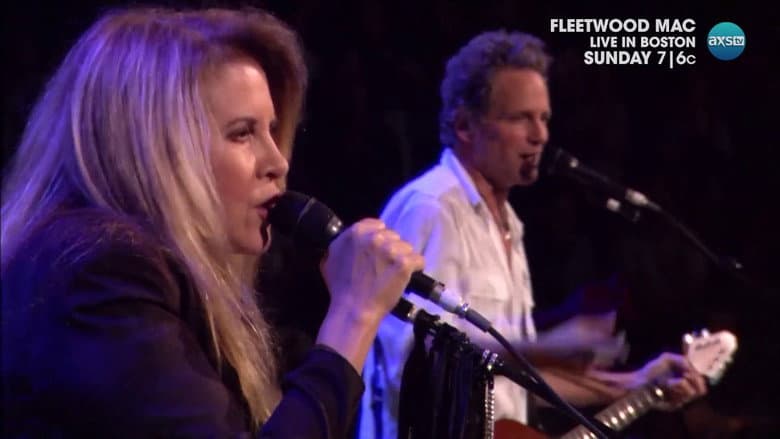 Backdrop from Fleetwood Mac: Live in Boston