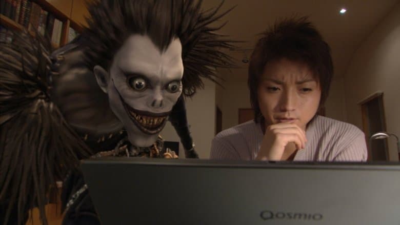 Backdrop from Death Note
