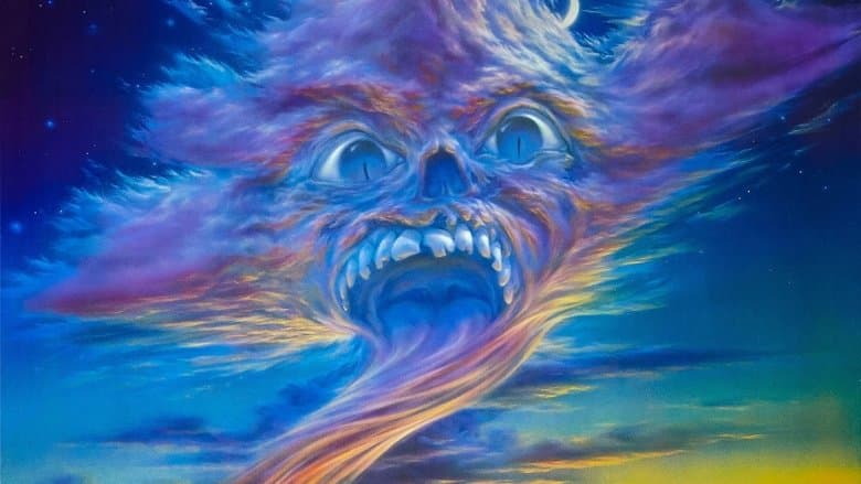 Backdrop from Return of the Living Dead Part II