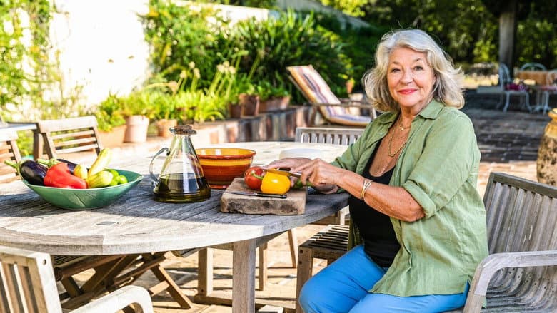Backdrop from A Year in Provence with Carol Drinkwater
