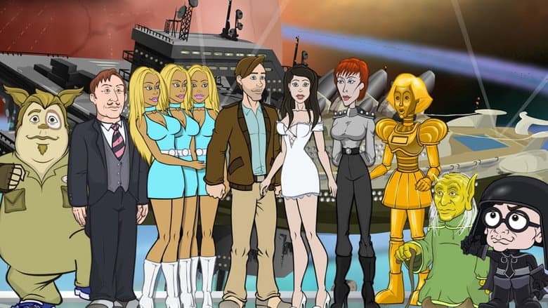 Backdrop from Spaceballs: The Totally Warped Animated Adventures