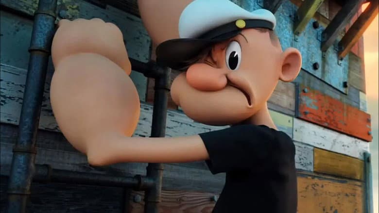 Backdrop from Popeye Animatic