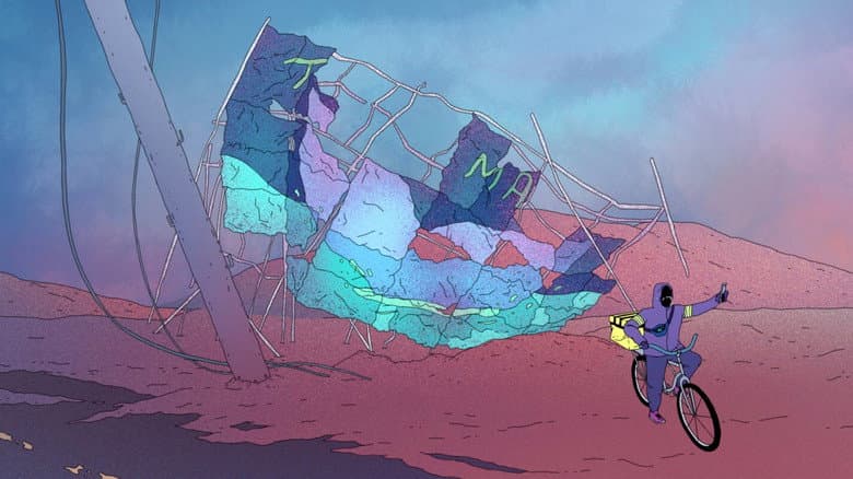 Backdrop from The World's After