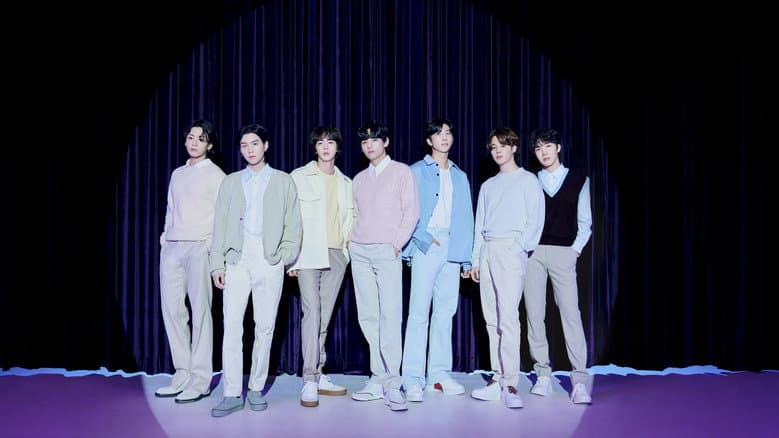 Backdrop from BTS World Tour 'Arirang' in Japan: Live Viewing