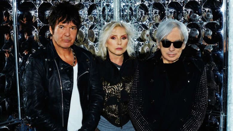 Backdrop from Blondie - Live at Round Chapel