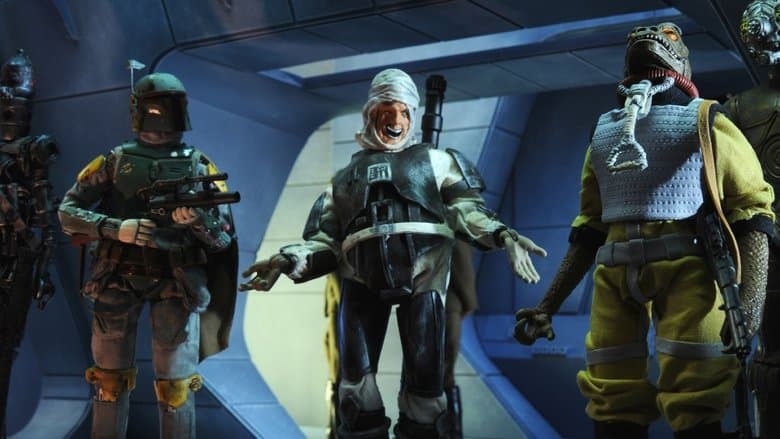 Backdrop from The Robot Chicken: Star Wars Episode II