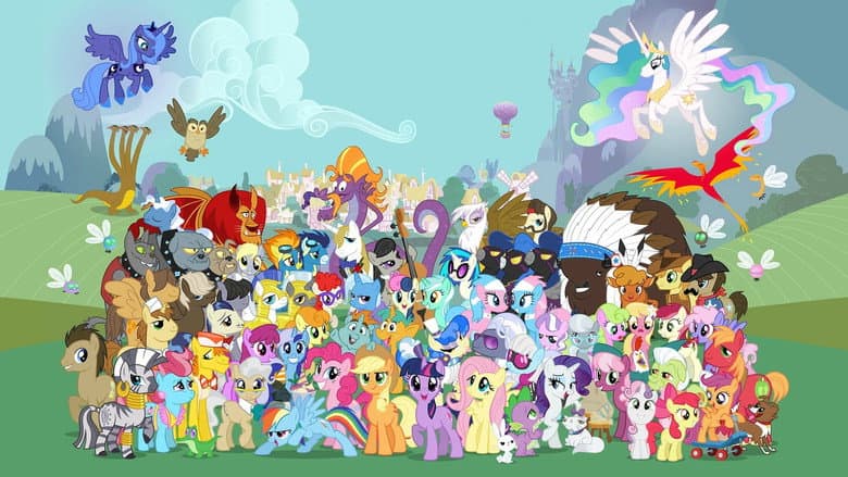 Backdrop from My Little Pony: Friendship Is Magic