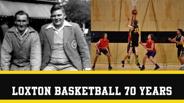 Backdrop from Loxton Basketball: 70 Years