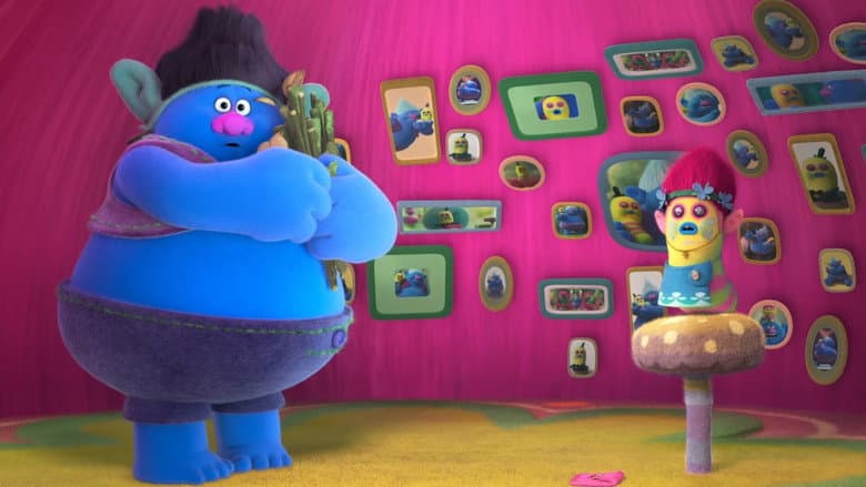 Backdrop from Trolls: Dress Up