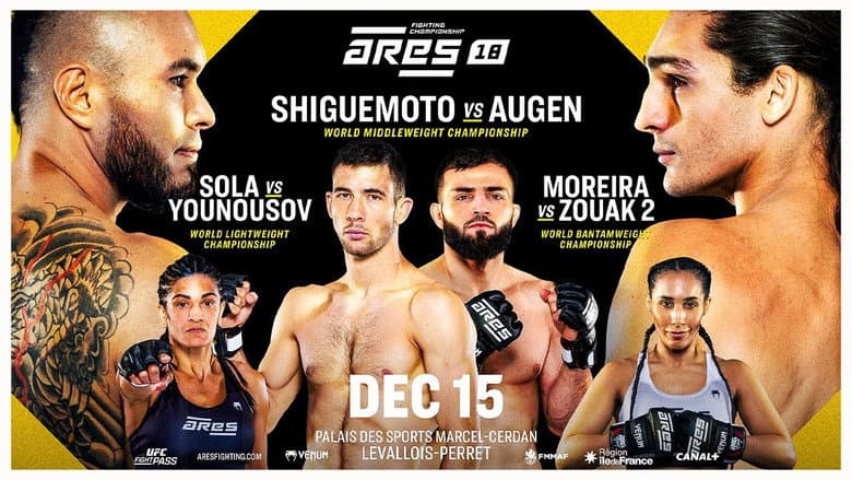 Backdrop from ARES Fighting Championship 18 : Sola vs Younousov