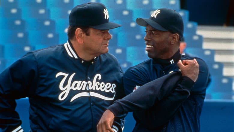 Backdrop from Joe Torre: Curveballs Along the Way