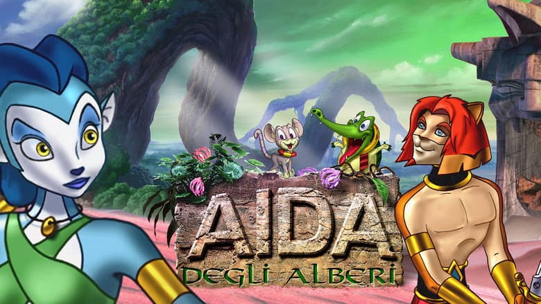 Backdrop from Aida of the Trees