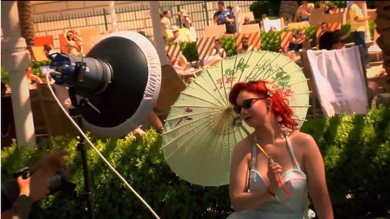 Backdrop from Bombshells and Dollies