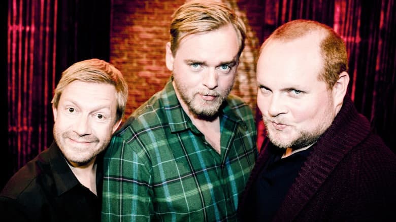 Backdrop from Radioresepsjonen på TV