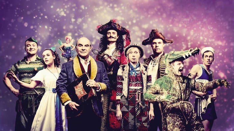 Backdrop from Peter Pan Goes Wrong