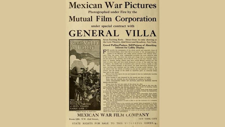 Backdrop from The Life of General Villa