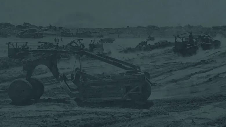 Backdrop from The Seabees on Iwo Jima
