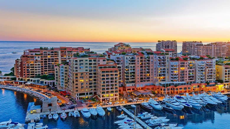Backdrop from Inside Monaco: Playground of the Rich