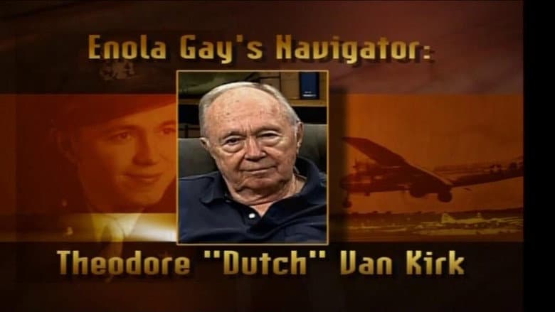 Backdrop from Enola Gay's Navigator: Theodore (Dutch) Van Kirk