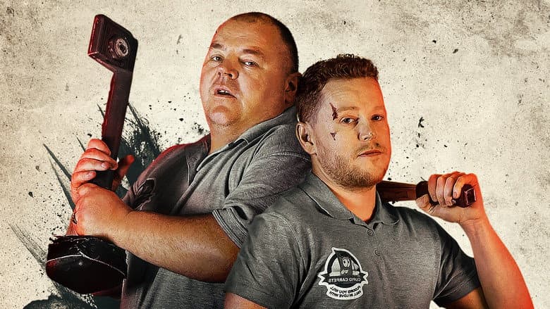 Backdrop from Cannibals and Carpet Fitters