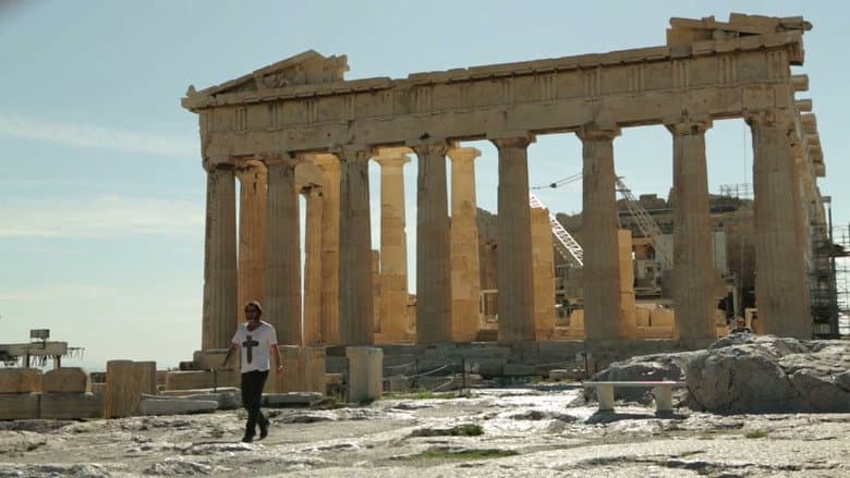 Backdrop from Looking for Athènes