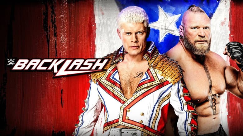 Backdrop from WWE Backlash 2023