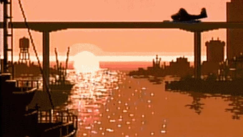 Backdrop from The Flying Luna Clipper