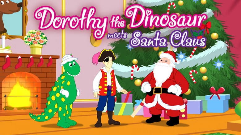 Backdrop from Dorothy the Dinosaur Meets Santa Claus