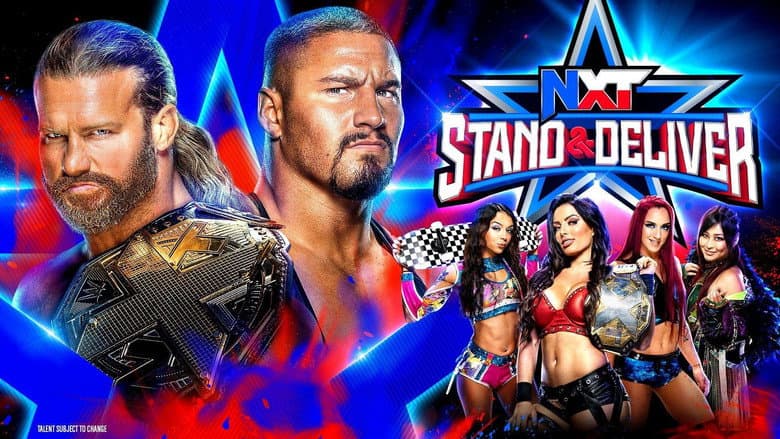 Backdrop from WWE NXT Stand & Deliver 2022