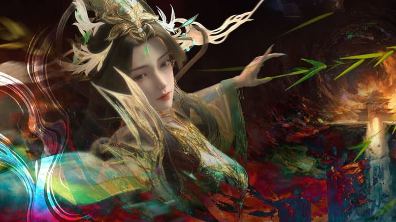 Backdrop from 完美世界剧场版 九劫焚天
